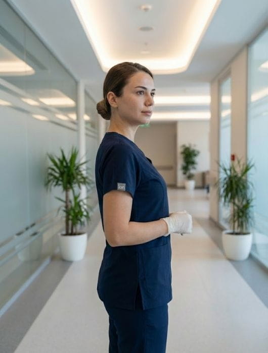 Antibakteriyel Hemşire Forması