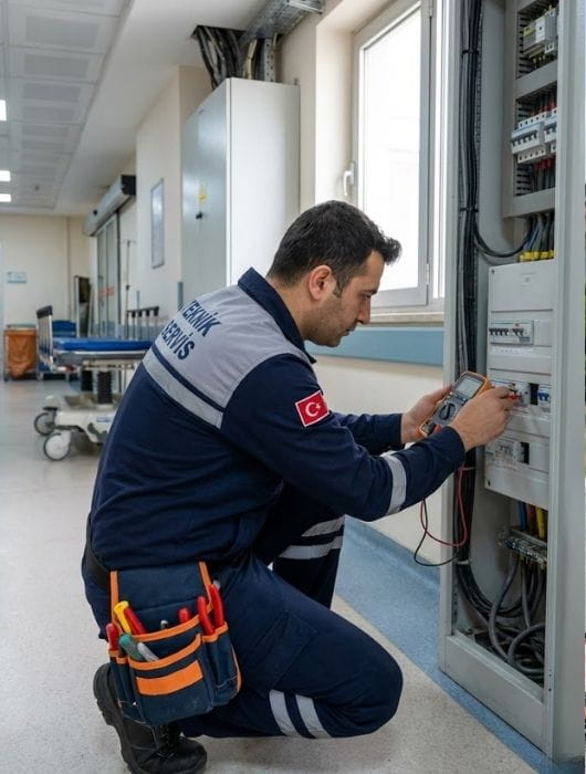 AG Silver Antibakteriyel Teknik Personel Kıyafeti